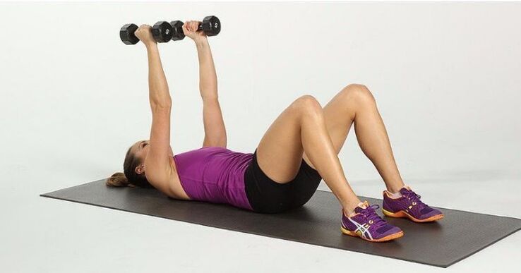 dumbbell bench press for weight loss