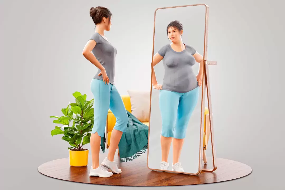 By imagining yourself with a slim figure, you can motivate yourself to lose weight. 